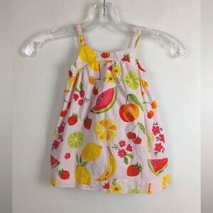 Baby Gap tooty Fruity 🍓 fruit dress 12-18 months